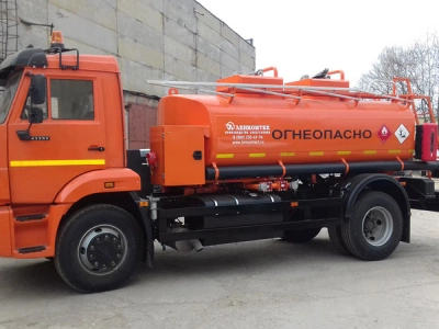 Автотопливозаправщик АТЗ-8,6 на шасси Камаз-43253
